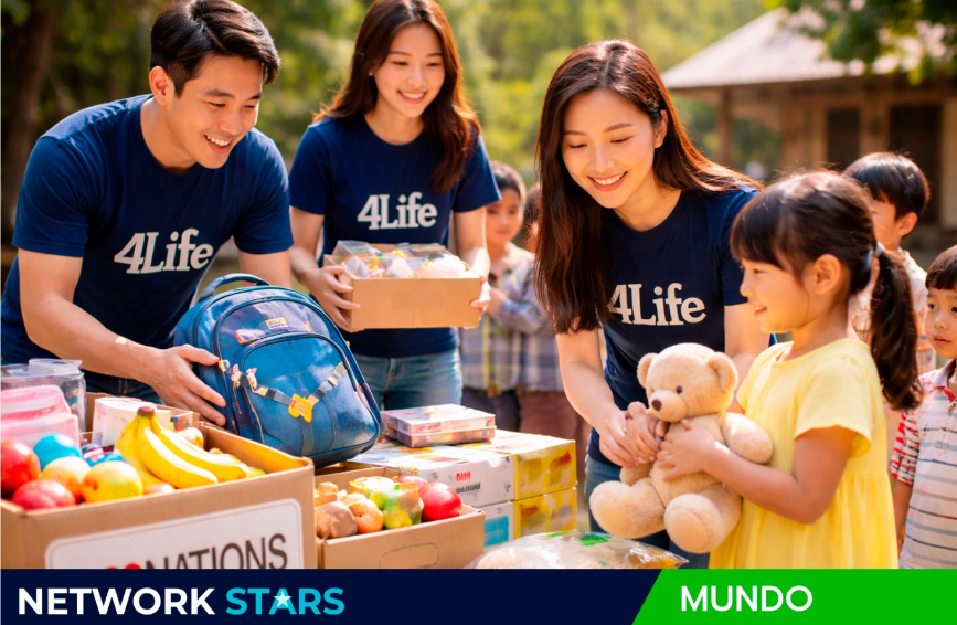 4Life Korea apoya a niños